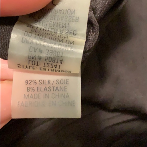 New Elie Tahari SILK size small ornate - Picture 10 of 10